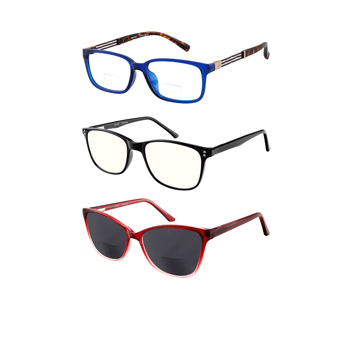 cat-eye reading-glasses #534 - multicolor